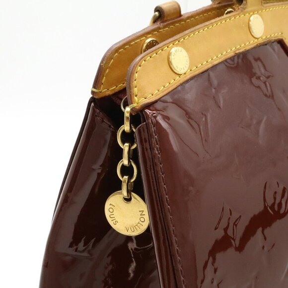 LOUIS VUITTON Red Monogram Shoulder Bag - Picture 8 of 10